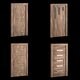 Interior-exterior Wooden Door - 3DOcean Item for Sale