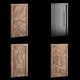 Interior-exterior Wooden Door - 3DOcean Item for Sale