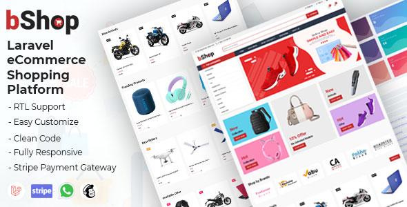 bShop - Laravel eCommerce Shopping Platform