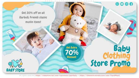 Baby Clothing Store Promo