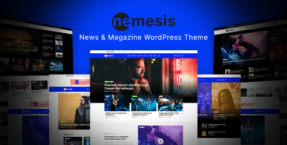 Nemesis - News Magazine WordPress Theme