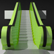 Modern Escalator - 3DOcean Item for Sale