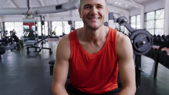 Portrait at a gym