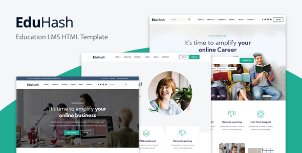 EduHash - Education LMS Template