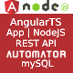 Angular App Generator with NodeJS REST API Generator from MySQL + JWT Auth + Postman + File Upload - CodeCanyon Item for Sale