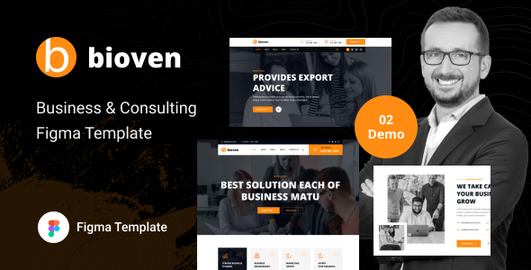 Bioven - Business Figma Template