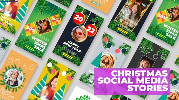 Christmas Social Media Stories