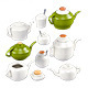 L3DV01G04 - kitchen teapots sugars set - 3DOcean Item for Sale