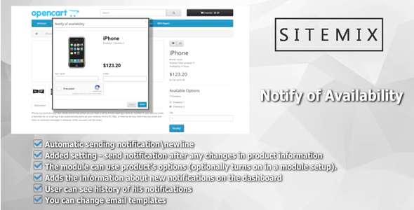 Notify of availability PRO ver 9.7.4