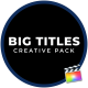Big Titles For FCPX - VideoHive Item for Sale