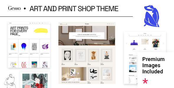 Gesso – Art & Print Shop Theme