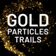 Gold Particles Trails - VideoHive Item for Sale
