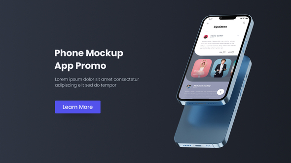 Phone Pro - Promo Realistic Mockup Mobile Application