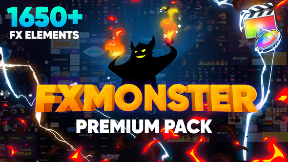 FX MONSTER - Premium Pack for FCPX