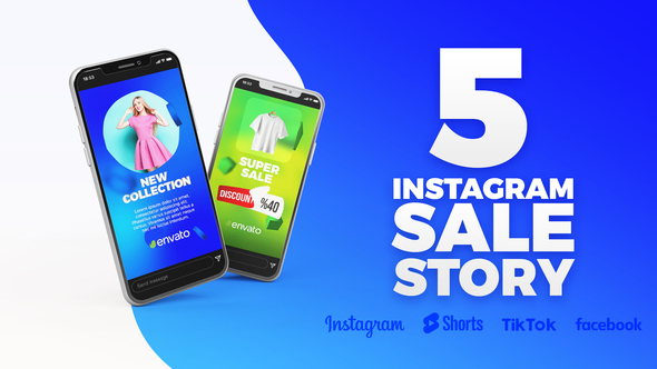 5 Instagram  Sale Story