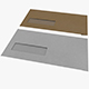 Envelope Size DL Style Window POCKET - 3DOcean Item for Sale