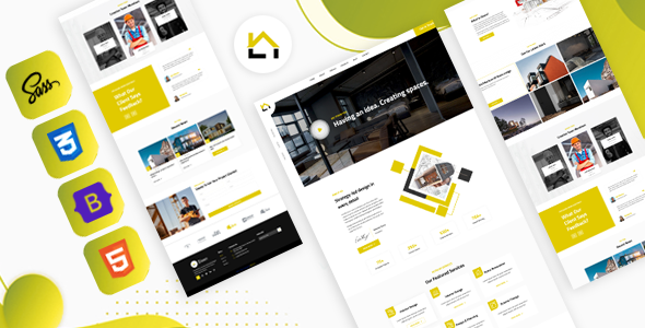 Dixen – Modern Responsive Creative Architecture Bootstrap 5 Template