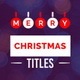 Christmas & New Year Titles - VideoHive Item for Sale