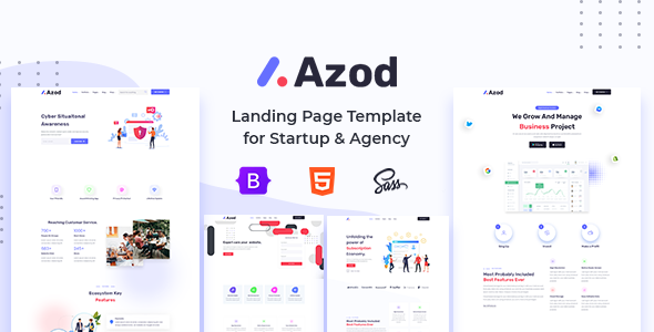 Azod – Technology IT Solutions HTML Template