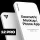 Geometric Mockup | Phone App - VideoHive Item for Sale
