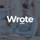 Wrote - Content Writing & Copywriting Template Kit - ThemeForest Item for Sale