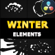 Snow Motion Elements | DaVInci Resolve - VideoHive Item for Sale