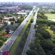 Belgrano Area, Road, Traffic, Park (Buenos Aires, Argentina) aerial view - VideoHive Item for Sale