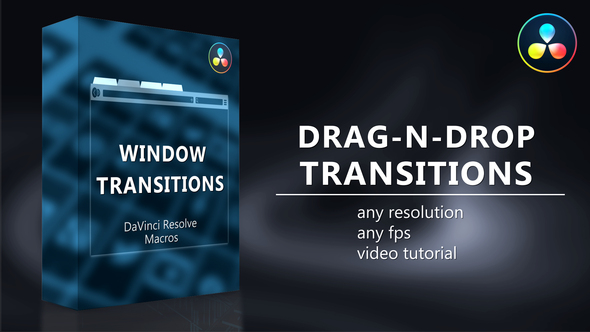 Window Transitions for DaVinci Resolve
