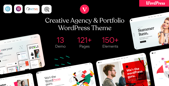 vCamp - Creative Agency & Portfolio WordPress Theme
