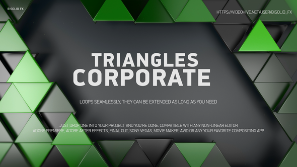 Triangles Corporate Background