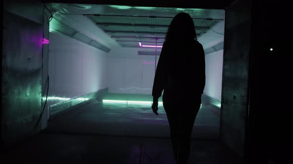 Pole Dance Silhouette