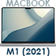 Macbook Pro 2021 3D Model for Element 3D & Cinema 4D - 3DOcean Item for Sale