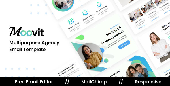 Moovit Agency - Multipurpose Responsive Email Template