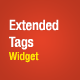 Extended Tags Widget - WordPress Premium Plugin - CodeCanyon Item for Sale