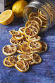 Dried Lemon and Orange Slices Falling Inside of a Jar - PhotoDune Item for Sale