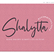 Shalytta - Hand Drawn Script Font - GraphicRiver Item for Sale