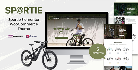 Sportie - Elementor WooCommerce Theme