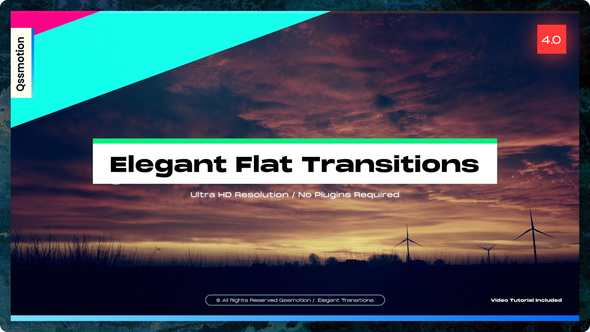 Elegant Flat Transitions