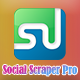 Social Network Data Scraper Pro - CodeCanyon Item for Sale