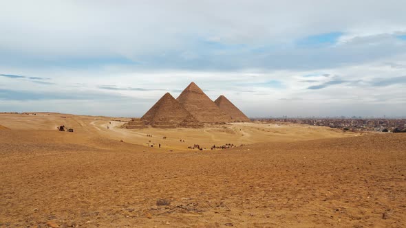 Daily Life in Giza Pyramid Complex or Necropolis