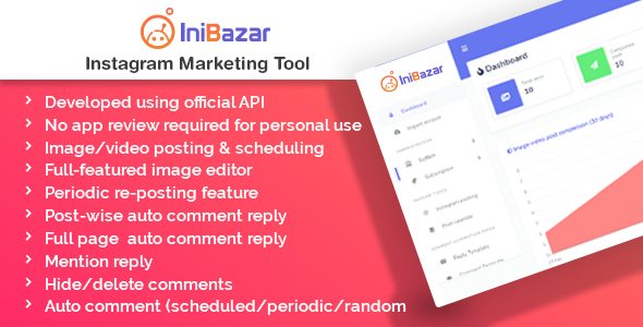 IniBazar - Instagram Post Scheduler & Marketing Tool (SaaS Platform)
