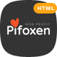 Pifoxen - Non Profit Charity HTML Template - ThemeForest Item for Sale