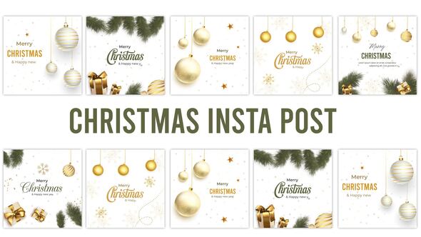 Christmas Social Media Post Pack