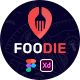Foodie - Food Delivery App (Figma & Adobe Xd Template) - ThemeForest Item for Sale