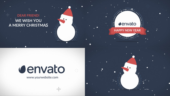 Christmas Logo || After Effects alt