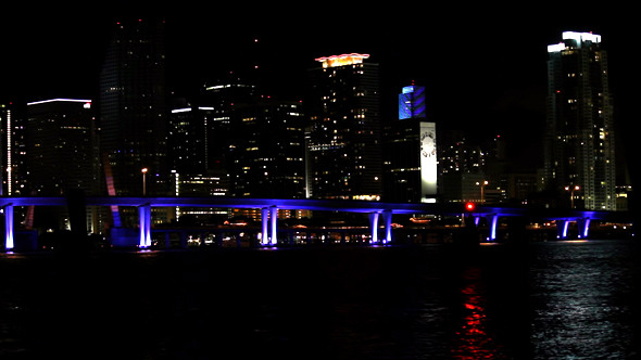 Downtown Miami At Night / Shoot One