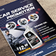 Oil Change Car Service Flyer - GraphicRiver Item for Sale