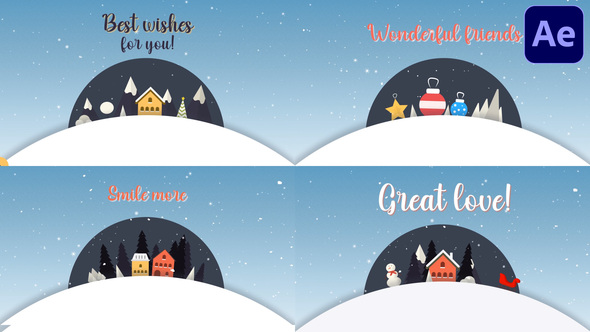 Christmas Wishes | After Effects alt