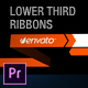 Ribbon Lower 3rds | MOGRT for Premiere Pro - VideoHive Item for Sale