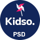 Kidso - Modern Kindergarten & Baby Care PSD Template - ThemeForest Item for Sale